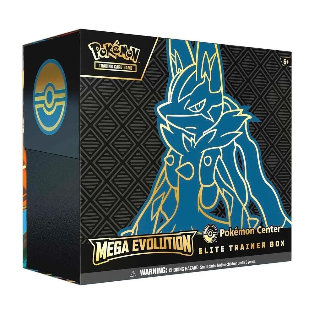 Mega Evolution Pokemon Center Elite Trainer Box (Exclusive) [Mega Lucario] Pokémon TCG sealed product from Pixel and Packs