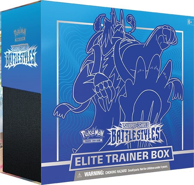 Battle Styles Elite Trainer Box [Rapid Strike Urshifu] (Blue) Pokémon TCG sealed product from Pixel and Packs