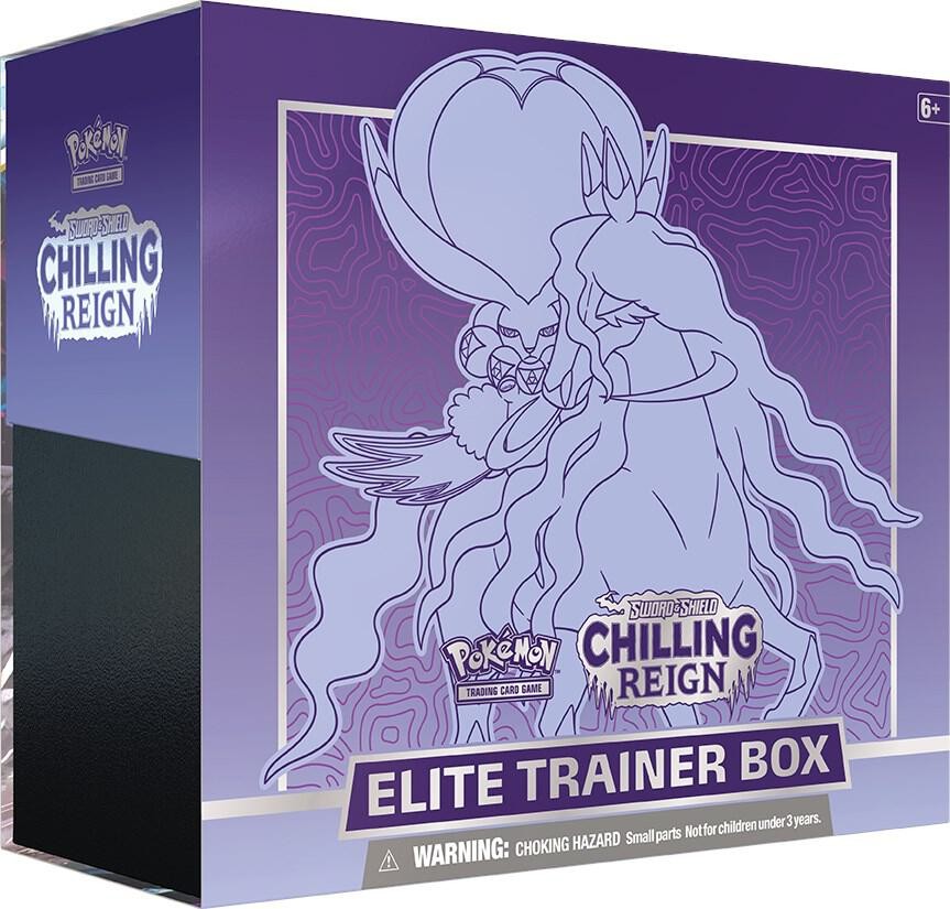 Chilling Reign Elite Trainer Box [Shadow Rider Calyrex] Pokémon TCG sealed product from Pixel and Packs