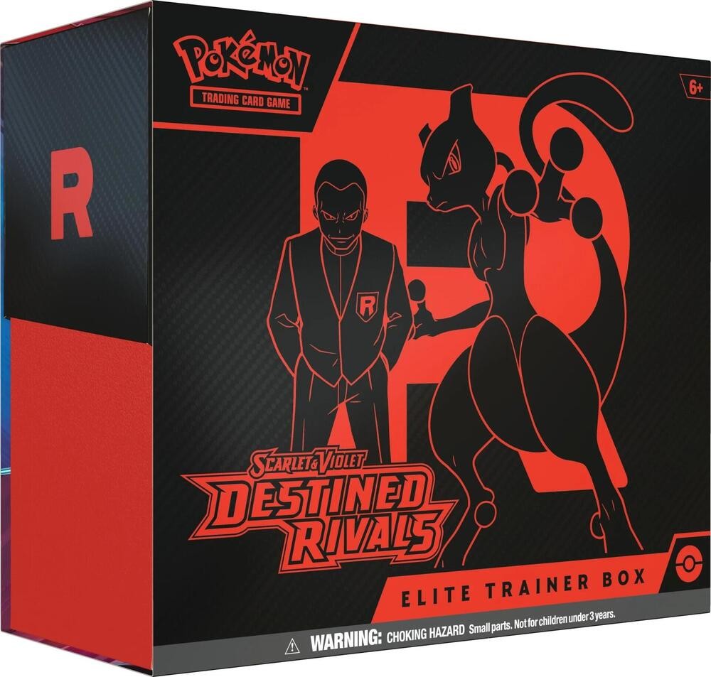 Destined Rivals Elite Trainer Box Pokémon TCG sealed product from Pixel and Packs