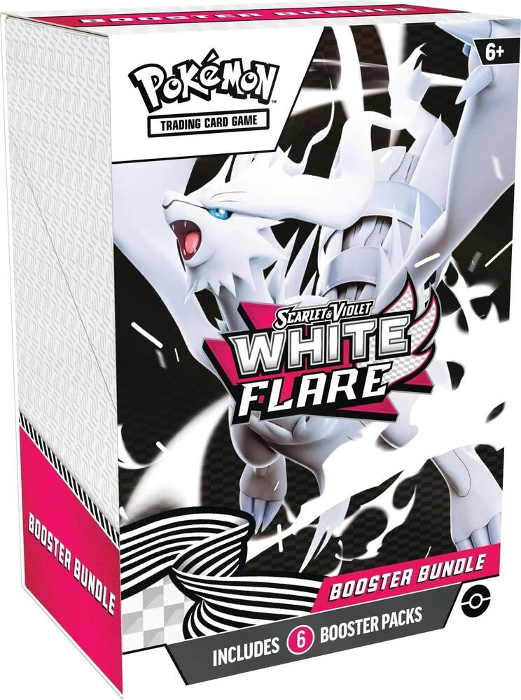 White Flare Booster Bundle Pokémon TCG sealed product from Pixel and Packs