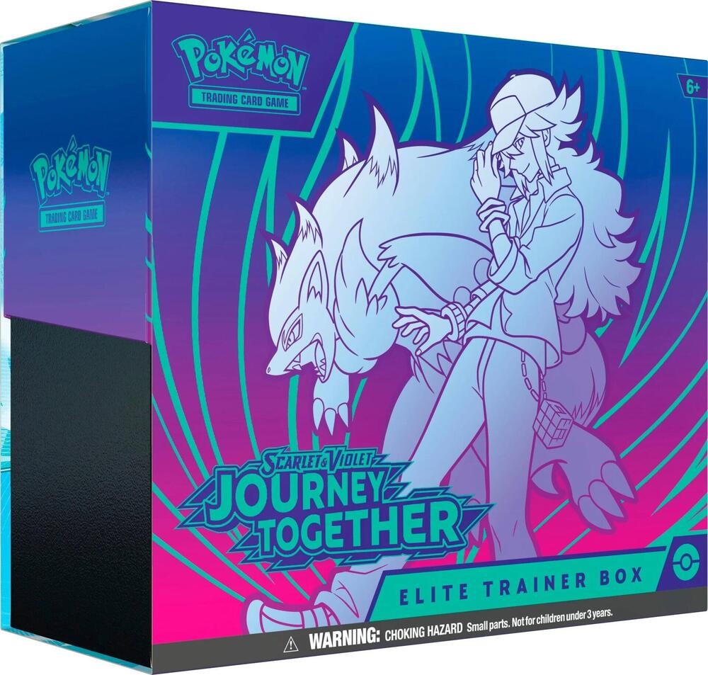 Journey Together Elite Trainer Box Pokémon TCG sealed product from Pixel and Packs