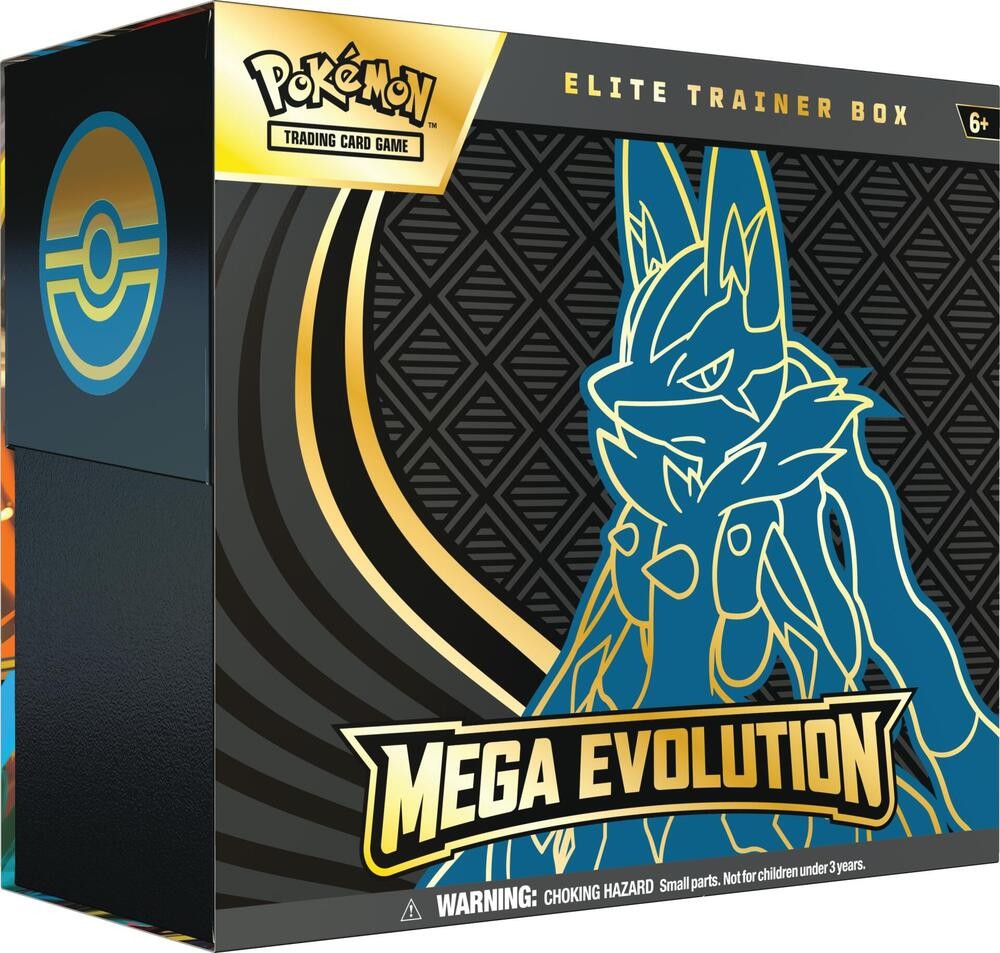 Mega Evolution Elite Trainer Box [Mega Lucario] Pokémon TCG sealed product from Pixel and Packs