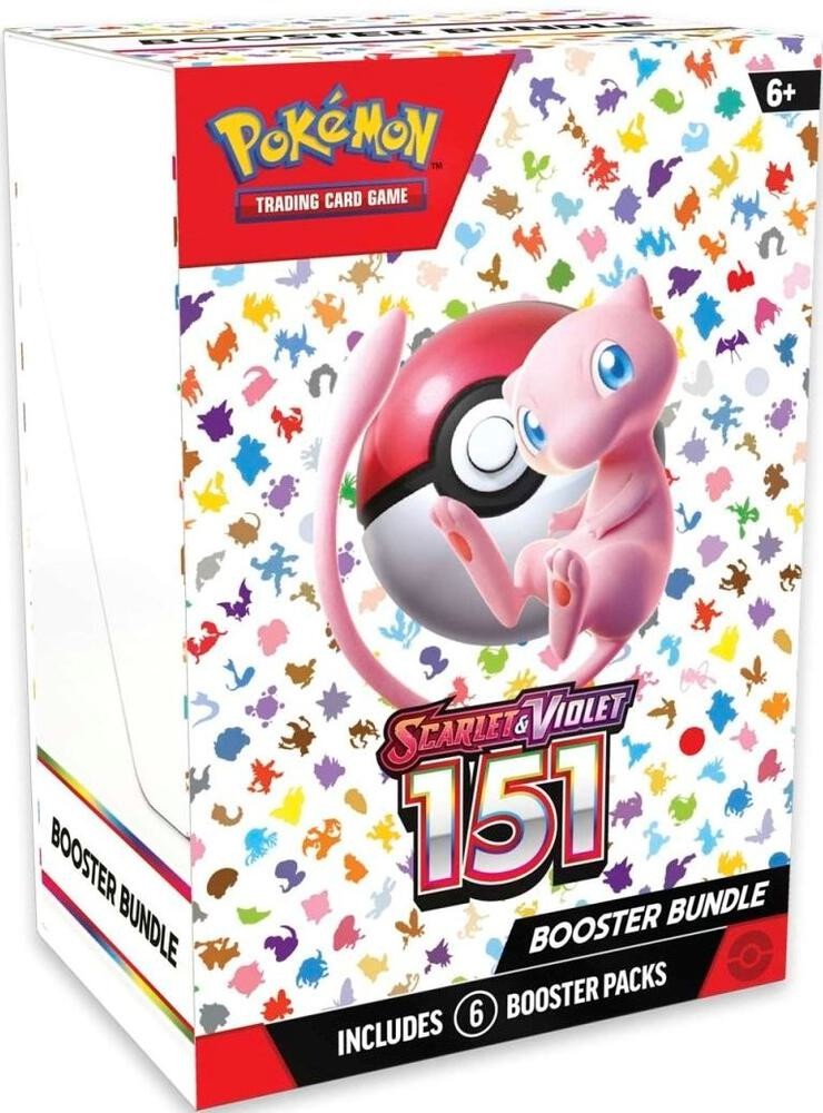 151 Booster Bundle - SV: Scarlet & Violet 151 (MEW) Pokémon TCG sealed product from Pixel and Packs