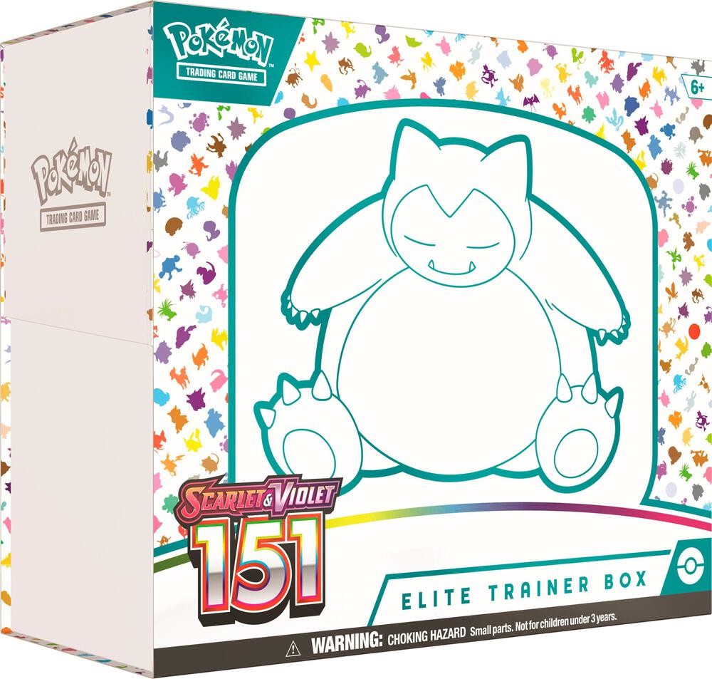 151 Elite Trainer Box - SV: Scarlet & Violet 151 (MEW) Pokémon TCG sealed product from Pixel and Packs