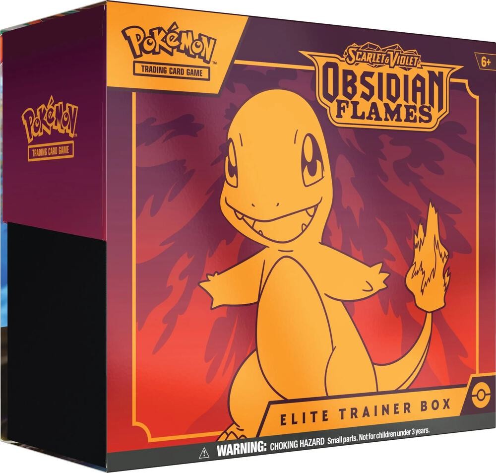 Obsidian Flames Elite Trainer Box Pokémon TCG sealed product from Pixel and Packs