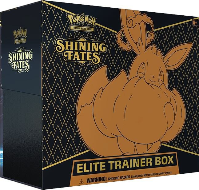 Shining Fates Elite Trainer Box Pokémon TCG sealed product from Pixel and Packs