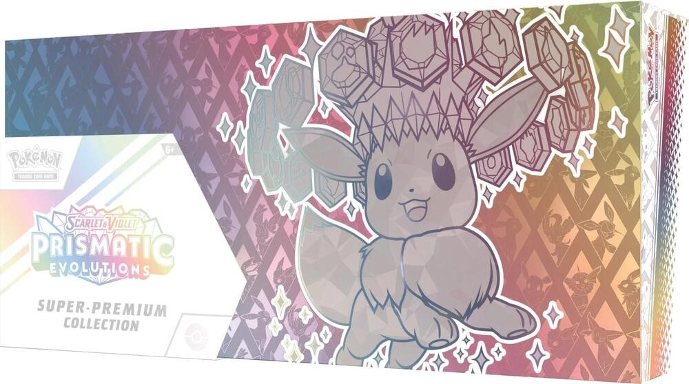 Prismatic Evolutions Super-Premium Collection Pokémon TCG sealed product from Pixel and Packs