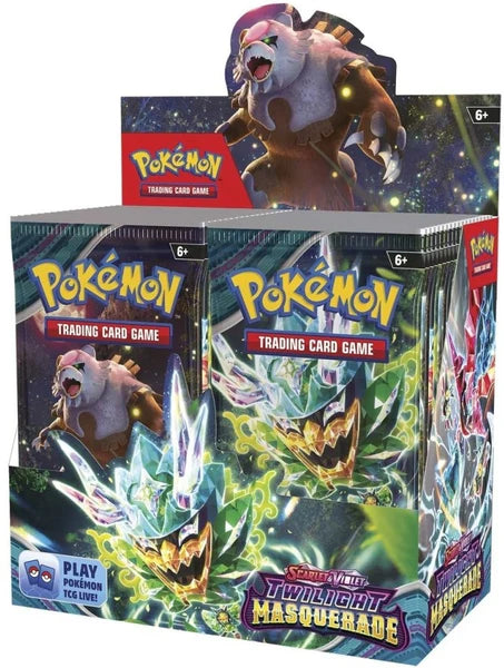 Pokemon | Scarlet & Violet - Twilight Masquerade - Booster Box - SV06 (TWM)