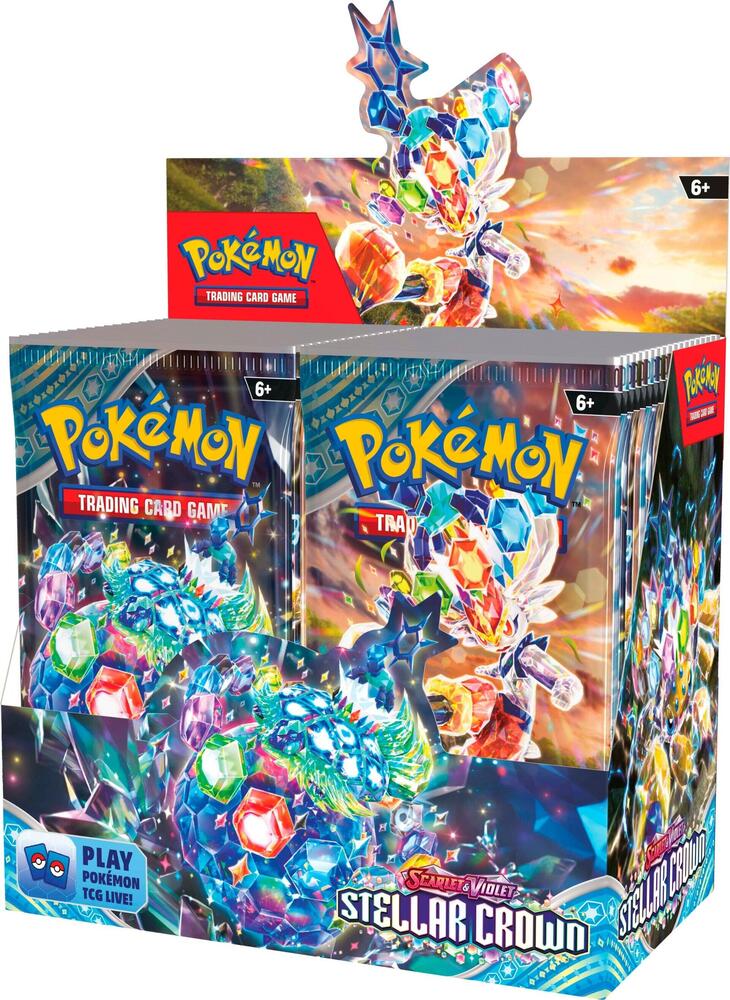 Pokemon | Scarlet & Violet - Stellar Crown - Booster Box - SV07 (SCR)